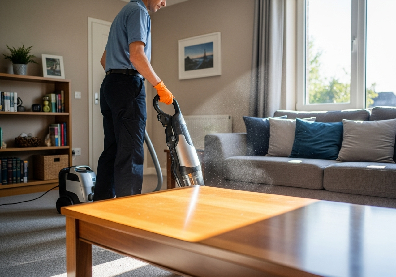 End of tenancy cleaning service GLASGOW 3 Living Room Cleaning